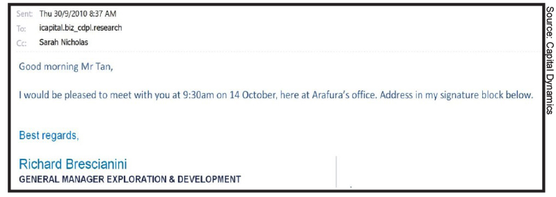 Arafura Rare Earths Limited meeting